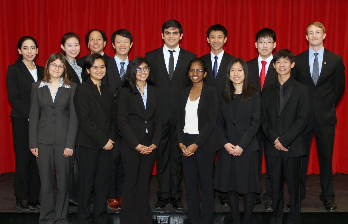 Woodbridge High School's Academic Decathlon team