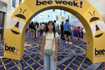 Orange County seventh-grader Sydney Tran arrives in Washington, D.C. over Memorial Day weekend for the 100th annual Scripps National Spelling Bee.